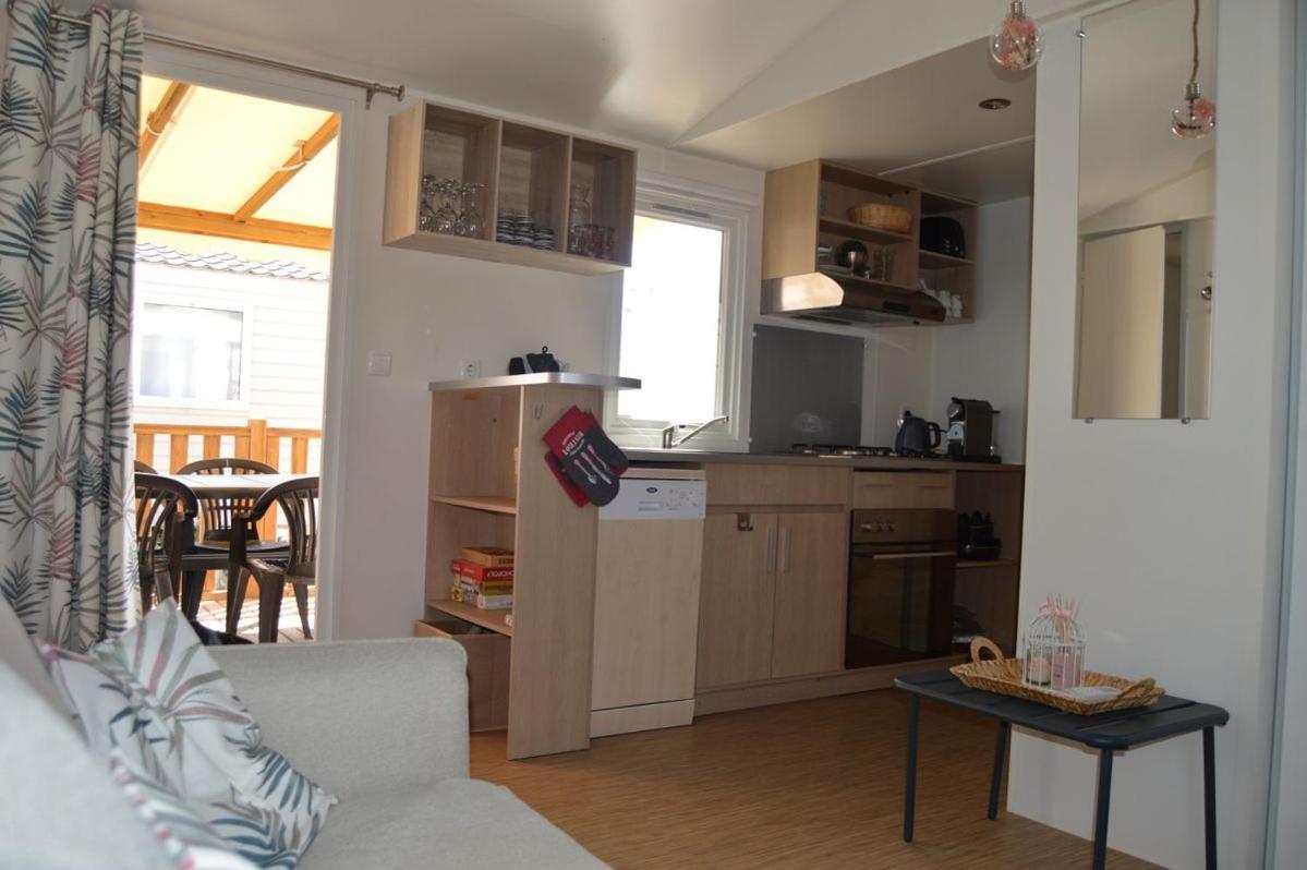 Mobile Home De Valerie "Les Sables Du Midi" วัลราส์-ปลาจ ภายนอก รูปภาพ